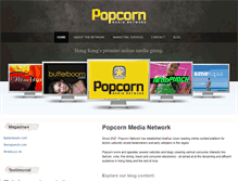 Tablet Screenshot of popcorn-network.com